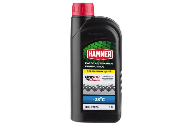 Масло для пильных цепей HAMMER 502-003, 1л купить в Губкинске