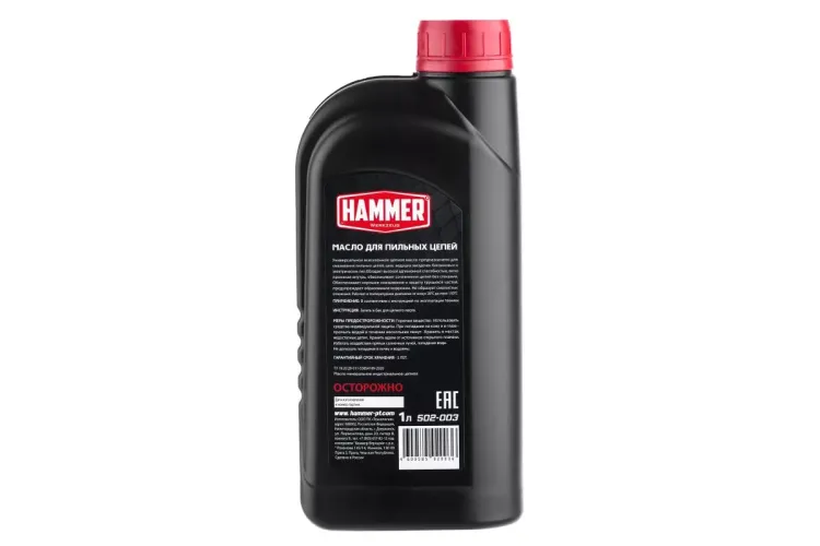 Масло для пильных цепей HAMMER 502-003, 1л купить в Губкинске