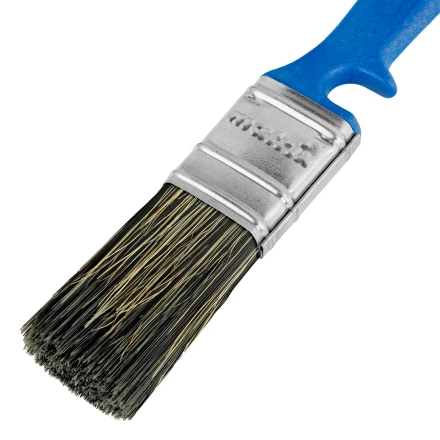 Кисть флейцевая для водных красок, 25x10 мм, смешанная щетина, пластиковая рукоятка// Matrix 833447 купить в Губкинске