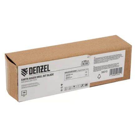 Нож шнека для грунта ER-100, диаметр 100 мм, комплект 2 шт Denzel 56015 купить в Губкинске