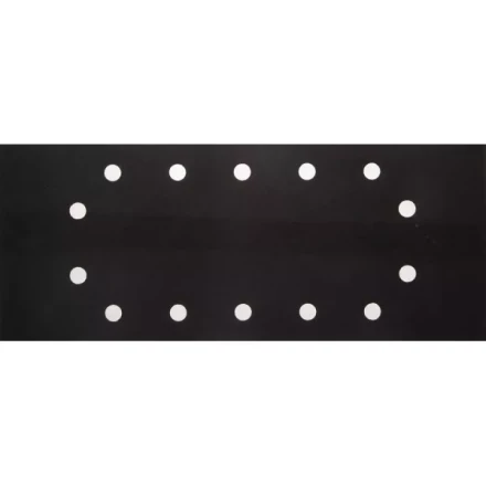 Лист шлиф. универсал. URAGAN &quot;Оптимален для твердых пород дерева&quot; 14 отверстий по кругу, для ПШМ, P320, 115х280мм, 50шт 907-22104-320-50 купить в Губкинске