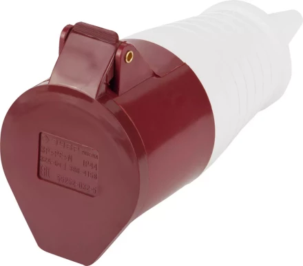 Розетка ЗУБР &quot;МАСТЕР&quot; переносная, 32A, 400B, 6ч 55252-032-5 купить в Губкинске