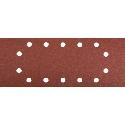 Лист шлифовальный ЗУБР &quot;МАСТЕР&quot;, 14 отверстий, для ПШМ на зажимах, Р320, 115х280мм, 5шт 35594-320 купить в Губкинске