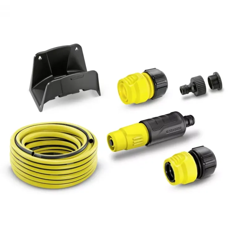 Комплект: шланг 1/2" - 15м с держателем и набор для полива KARCHER купить в Губкинске