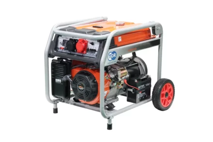 Генератор бензиновый TOR KM6500HE 5кВт 220В/380В с электростартером 1045856 купить в Губкинске