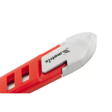 Нож 18мм, выдвижное лезвие, корпус ABS-пластик MATRIX 78928 купить в Губкинске