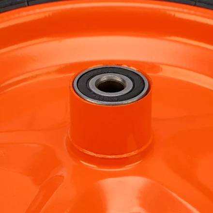 Колесо пневматическое усиленное, шина 8PR, 4.00-8 D400 мм, внутренний диаметр подшипника 12 мм, длина оси 90 мм Palisad купить в Губкинске