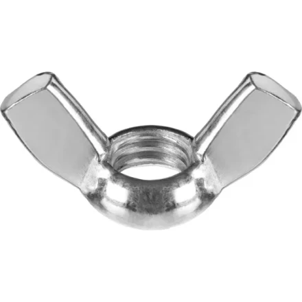 Гайка ЗУБР &quot;МАСТЕР&quot; барашковая, DIN 315, оцинкованная, M10, 5кг 303730-10 купить в Губкинске