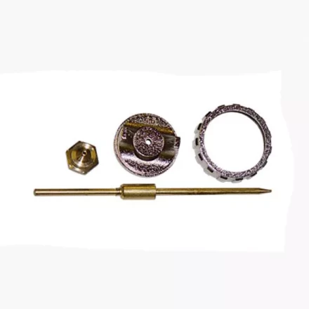 Ремкомплект для краскораспылителя 4 предмета: сопло 1,5 мм + игла + форсунка + зажим сопла  MATRIX 57382 купить в Губкинске