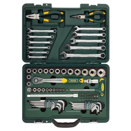 Набор KRAFTOOL &quot;INDUSTRIE&quot; Слесарно-монтажный инструмент, 84 предмета 27977-H84 купить в Губкинске