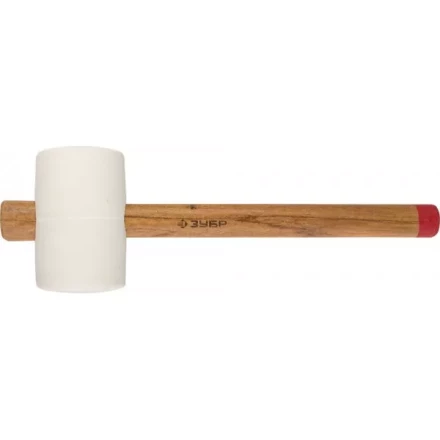 Киянка ЗУБР &quot;МАСТЕР&quot; резиновая белая, с деревянной рукояткой, 0,9кг 20511-900_z01 купить в Губкинске