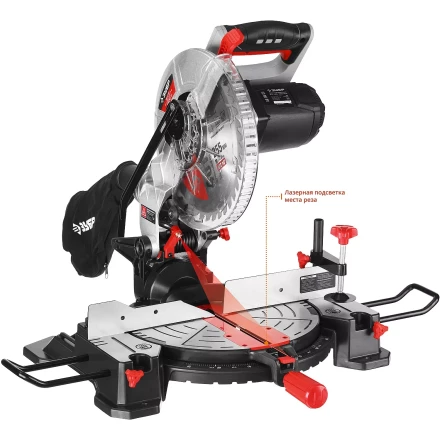 Пила торцовочная ЗПТ-255-1800 ЛМ2 серия МАСТЕР купить в Губкинске