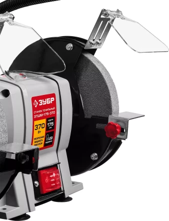 Станок точильный увеличенная мощность + лампа подсветки ЗТШМ-175-370 серия МАСТЕР купить в Губкинске