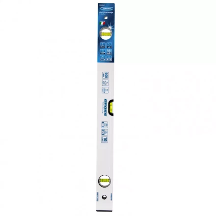 Уровень алюминиевый 600 мм фрезерованный 3 глазка магнитный Gross 33671 купить в Губкинске