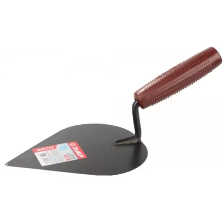 Кельма штукатура ЗУБР &quot;МАСТЕР&quot; с деревянной усиленной ручкой КШ 0825-3 купить в Губкинске