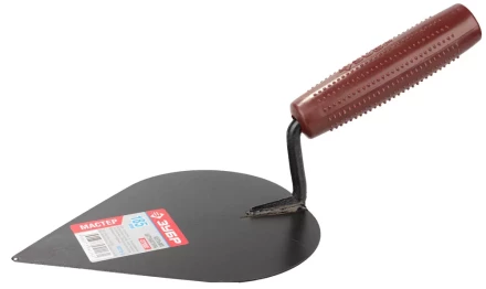 Кельма штукатура ЗУБР &quot;МАСТЕР&quot; с деревянной усиленной ручкой КШ 0825-3 купить в Губкинске