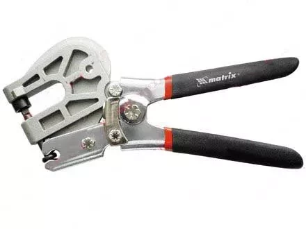 Просекатель для металлического профиля (под гипсокартон) работа одной рукой MATRIX 87951 купить в Губкинске