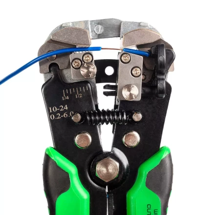 Автоматический многофункциональный стриппер КВТ WS-307 для снятия изоляции с проводов 0.2–6.0 мм (85198) купить в Губкинске