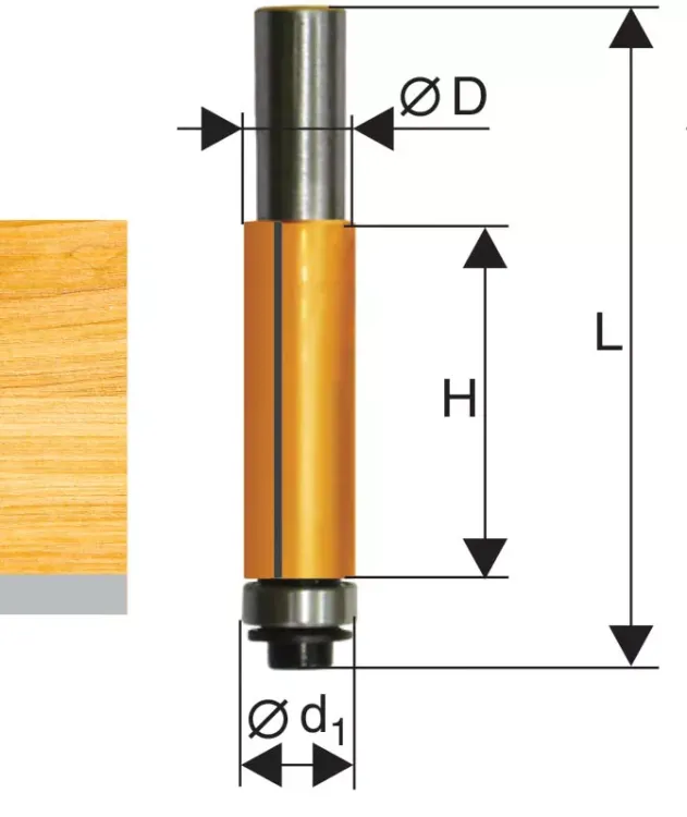 Фреза кромочная прямая ф127х25мм хв 8мм 10523 купить в Губкинске