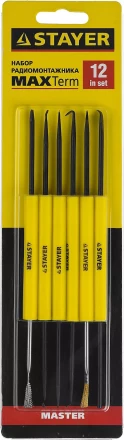 Набор радиомонтажника MAXTerm, STAYER 55338-H12, 12в1 55338-H12 купить в Губкинске