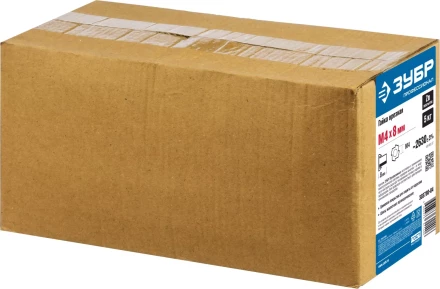 ЗУБР DIN 1624, M4 x 8 мм, цинк, 5 кг, врезная гайка (303780-04) купить в Губкинске