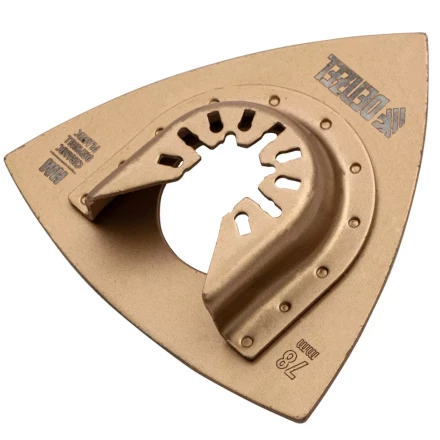 Насадка для МФИ шлифовальная дельтавидная Denzel 782323, HM, по плитке и дереву, 78 мм купить в Губкинске