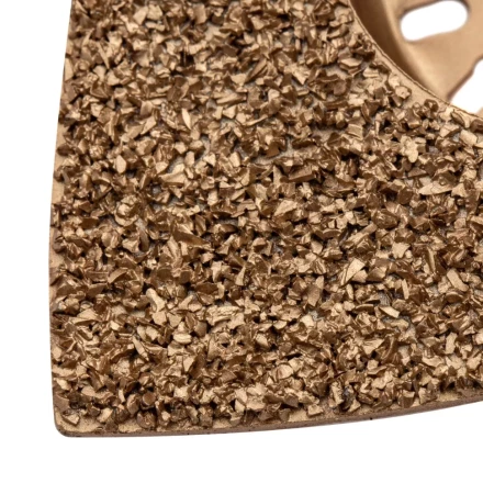 Насадка для МФИ шлифовальная дельтавидная Denzel 782323, HM, по плитке и дереву, 78 мм купить в Губкинске