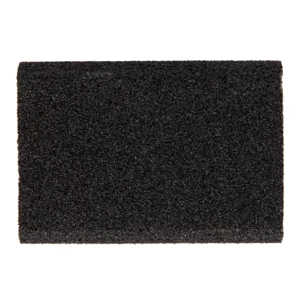 Губка для шлифования, 100 х 70 х 25 мм, овал, Средняя жесткость, P 60 Сибртех 757367 купить в Губкинске