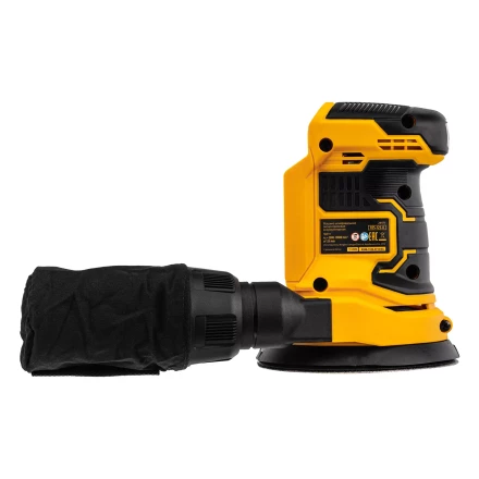 Машина шлифовальная эксцентриковая аккумуляторная COS-125-0, 18В Li-Ion Denzel 28471 купить в Губкинске