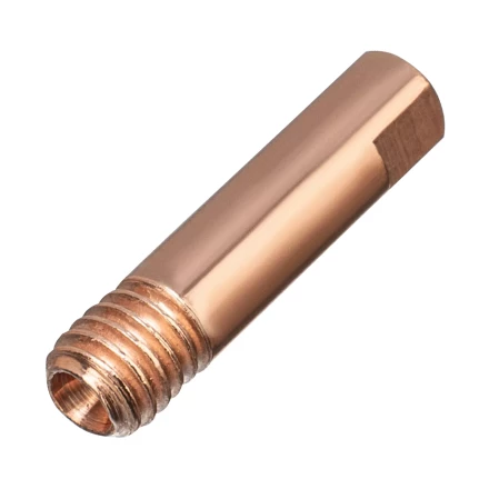 Токосъемный наконечник под проволоку 1,2 мм, М5х24, E-CU, 20 шт для MIG горелки тип 15 Denzel 93649 купить в Губкинске