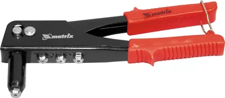 Заклепочник 225 мм заклепки 2,4-3,2-4,0-4,8 мм MATRIX 40515 купить в Губкинске