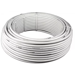 Труба металлопластиковая ЗУБР "ШиреФит", 26мм, толщ стенки 3мм, мет. слоя 0,5мм, макс. давл/ 10атм при т-ре 95°С, 50 м 51455-26