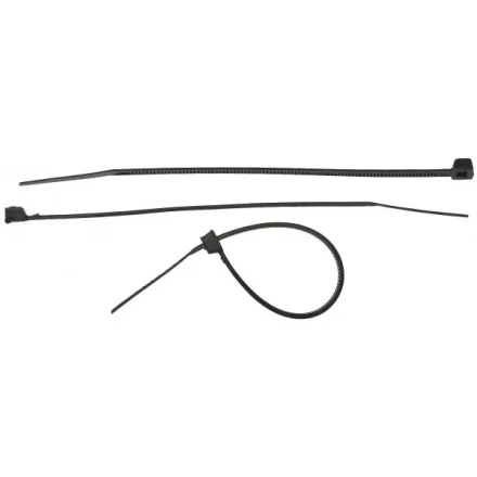 Хомуты ЗУБР нейлоновые, в п/э пакете, тип 7, черные, 4,8ммх400мм, 25шт 4-309037-48-400 купить в Губкинске