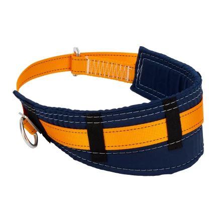 Удерживающая привязь безлямочная Сибртех 89505, модель УП I, прошитый высокий кушак купить в Губкинске