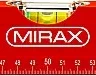 Уровень коробчатый MIRAX, 2 ампулы, крашеный, 1000мм 34602-100_z02 купить в Губкинске