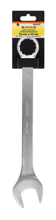 Ключ гаечный комбинированный 32x32 Энкор 26227 купить в Губкинске