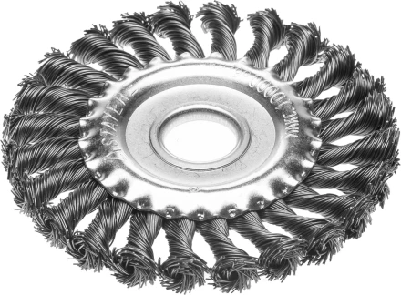 STAYER &quot;PROFESSIONAL&quot;. Щетка дисковая для УШМ, жгутированная стальная проволока 0,5мм, 150ммх22мм 35120-150 купить в Губкинске