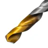 Сверло спиральное по металлу Denzel,  12 x 151 мм, Р6М5, Golden Tip 718244 купить в Губкинске