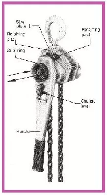 Таль ручная рычажная HSH-V LB г-п 9 тонн H=12 метра купить в Губкинске