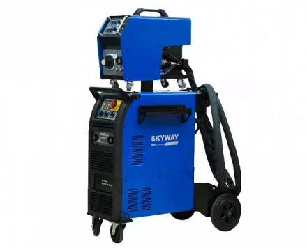 Инверторный сварочный полуавтомат SKYWAY 500  выносной подающий механизм  водяное охлаждение Aurora-Pro купить в Губкинске