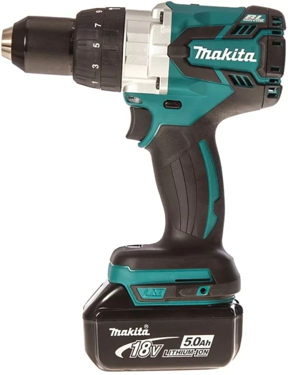 Дрель-шуруповерт аккумуляторная Makita DHP481RTE купить в Губкинске