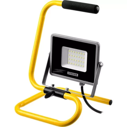 Прожектор LEDPro светодиодный, STAYER Profi 57135-30, переносной с подставкой, 30Вт 57135-30 купить в Губкинске
