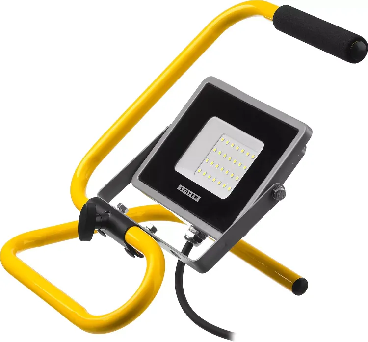 Прожектор LEDPro светодиодный, STAYER Profi 57135-30, переносной с подставкой, 30Вт 57135-30 купить в Губкинске