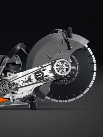 KRAFTOOL 4800 Вт, 400 мм, диск в комплекте, бензорез по бетону (бетонорез) (K970-16 H) купить в Губкинске