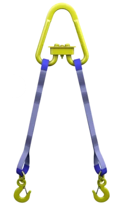 Строп текстильный двухветвевой 2СТ 0.63 т L=1 м SF6 30 мм Звено РТ-3 купить в Губкинске