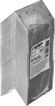 Крепежные углы равносторонние УКР-2.0 промфасовка серия МАСТЕР купить в Губкинске