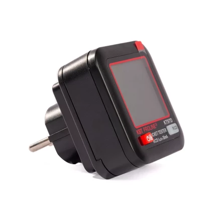 Тестер розеток и УЗО КВТ КТ 97D (91921) купить в Губкинске