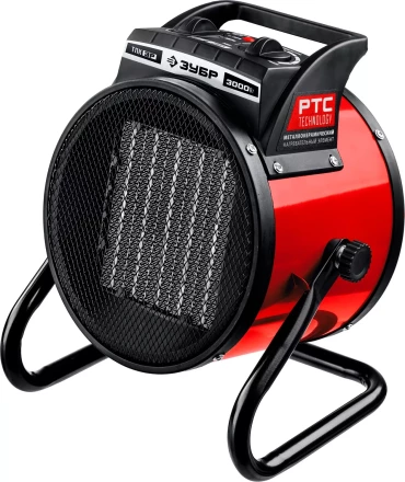 ЗУБР 3 кВт, электрическая тепловая пушка (ТПК-3Р) купить в Губкинске