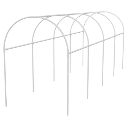 Каркас парника пластиковый 3х1,1х1,2м дуга d 20 мм белый PALISAD 63901 купить в Губкинске