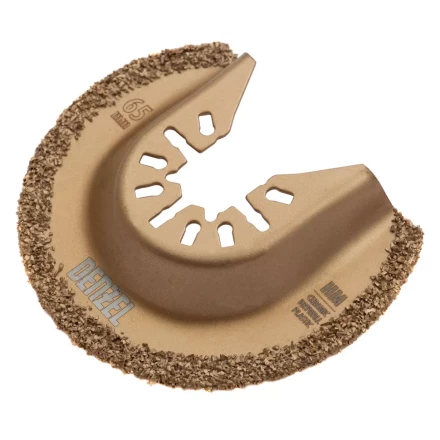 Насадка для МФИ режущая полукруг Denzel 782325, HM, по плитке, 63 мм купить в Губкинске